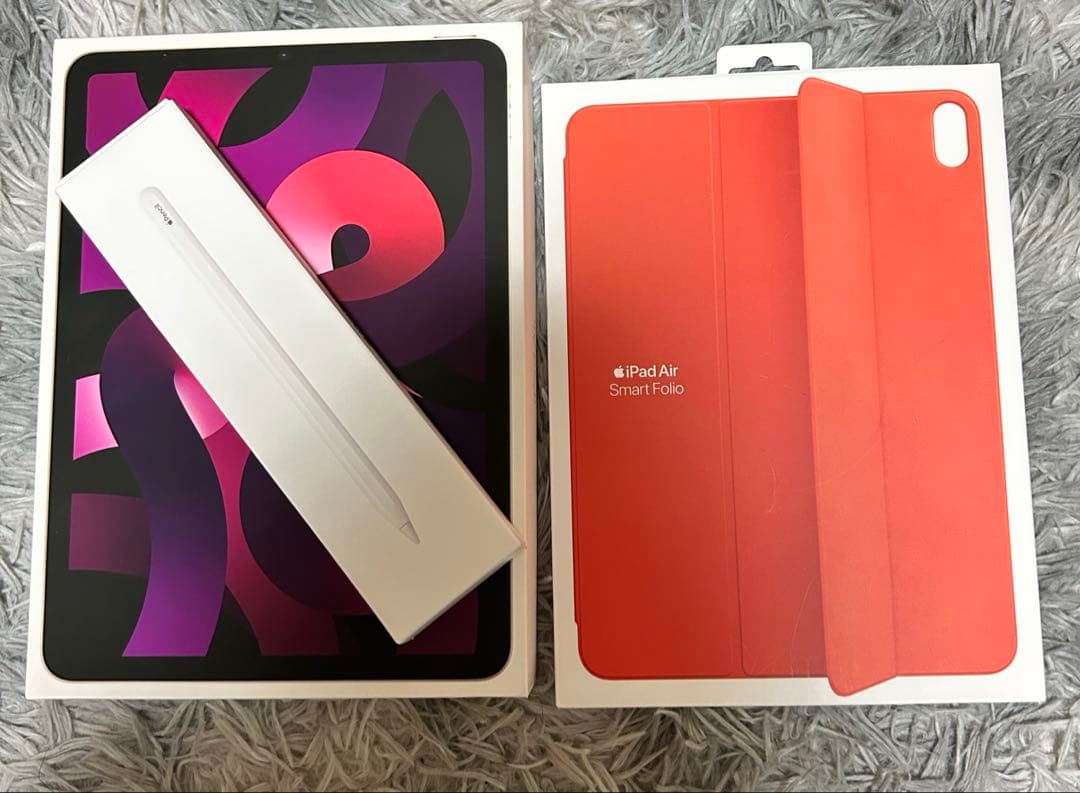 iPad Air 第5世代＋smart folio＋Apple pencil 2