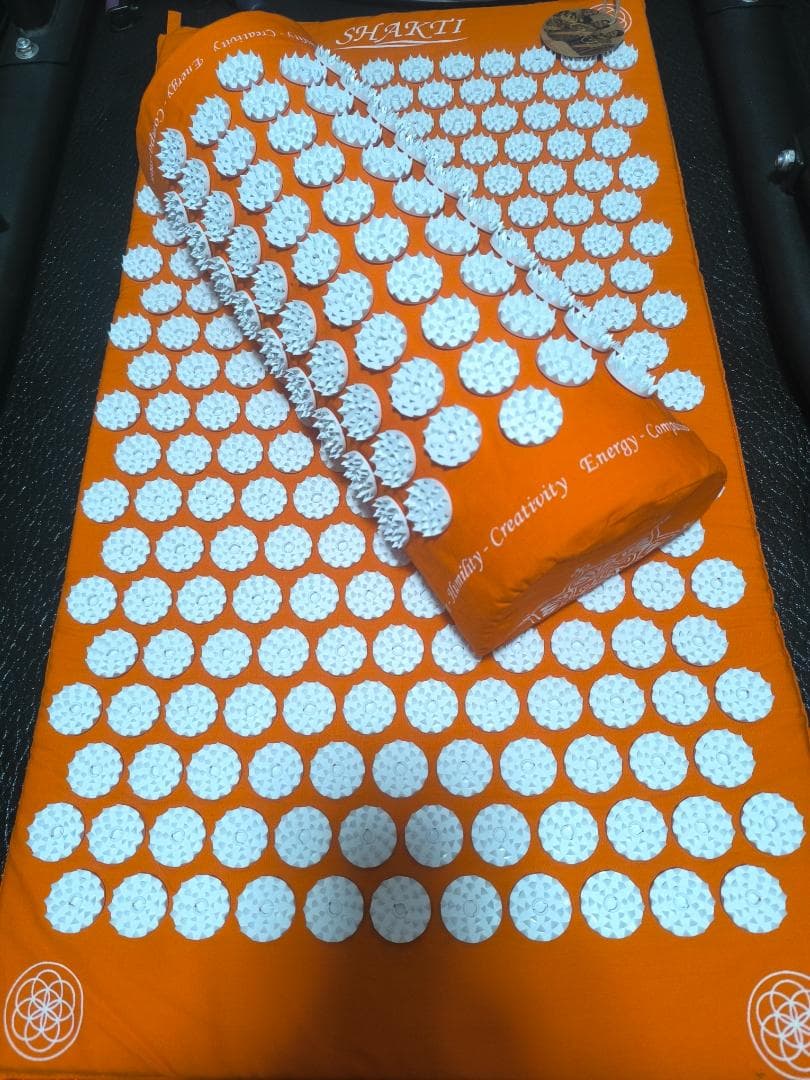 SHKATI Mat Original シャクティマット枕セット オレンジ 新品