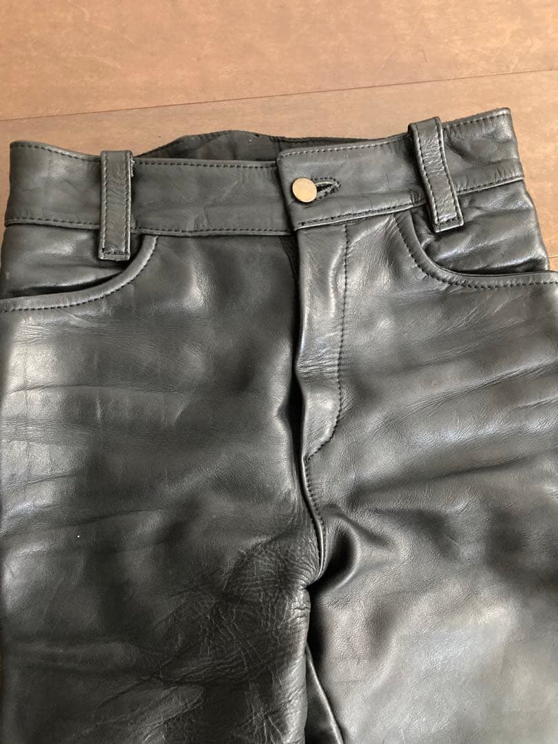 Vanson Made in USA 本革黒 ライダース ライディング W29