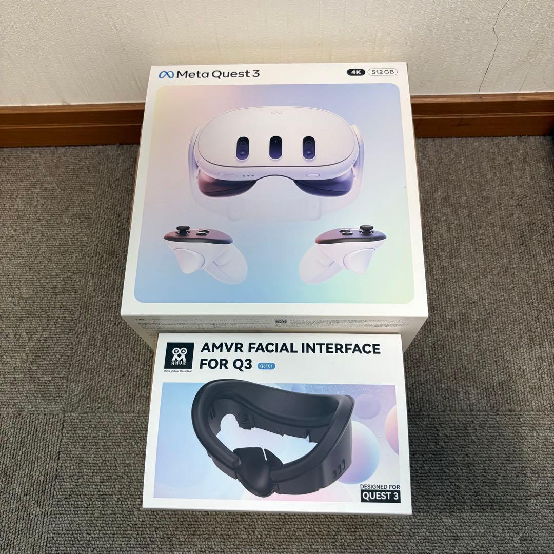  Quest 3 512GB 4K VRヘッドセット