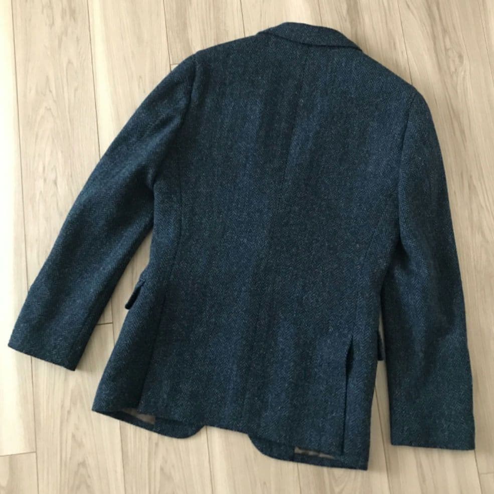 SUITSELECT HARRISTWEED テーラードジャケット ネイビー M