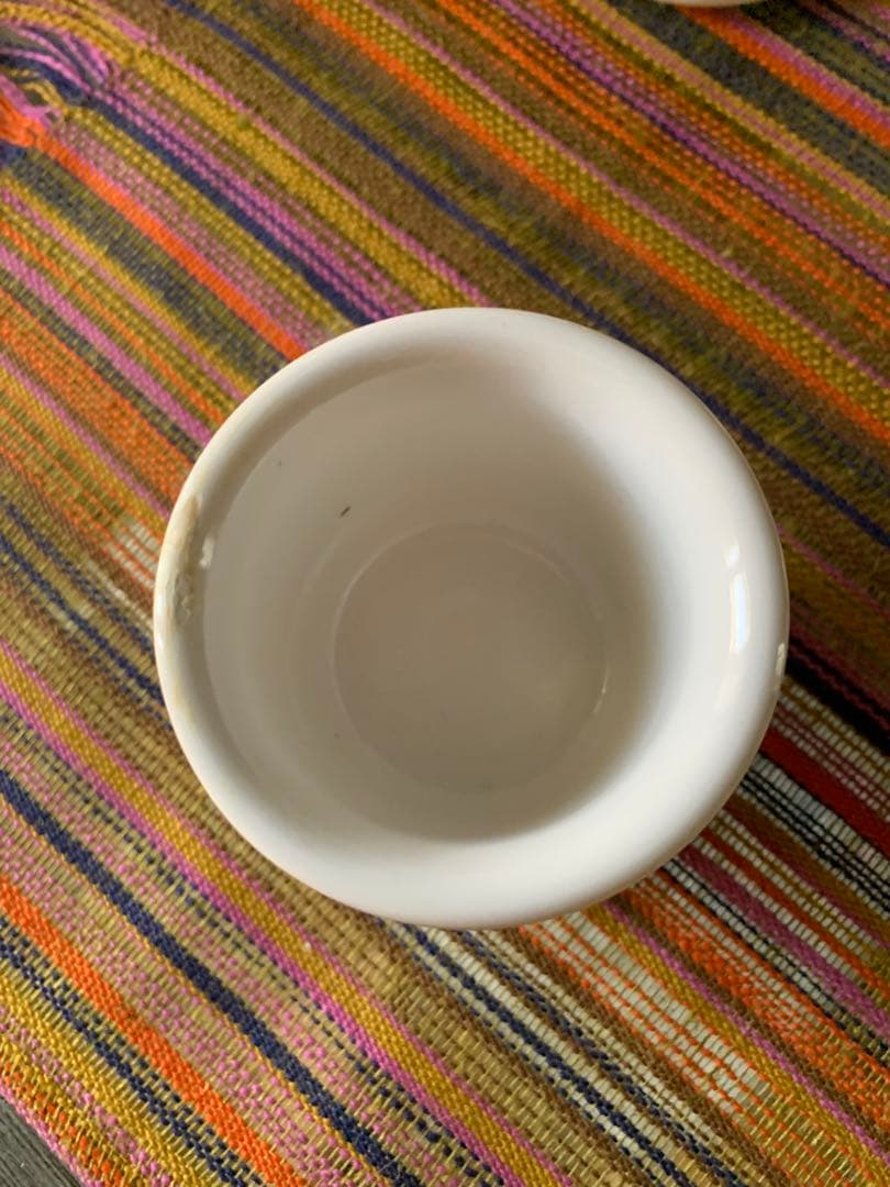 フランス製アンティークキャビネット付きキャニスターセット！カップ美品で使えます！