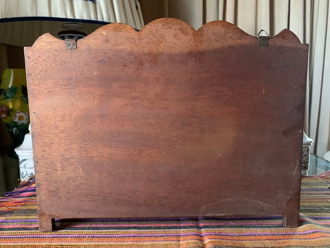 フランス製アンティークキャビネット付きキャニスターセット！カップ美品で使えます！