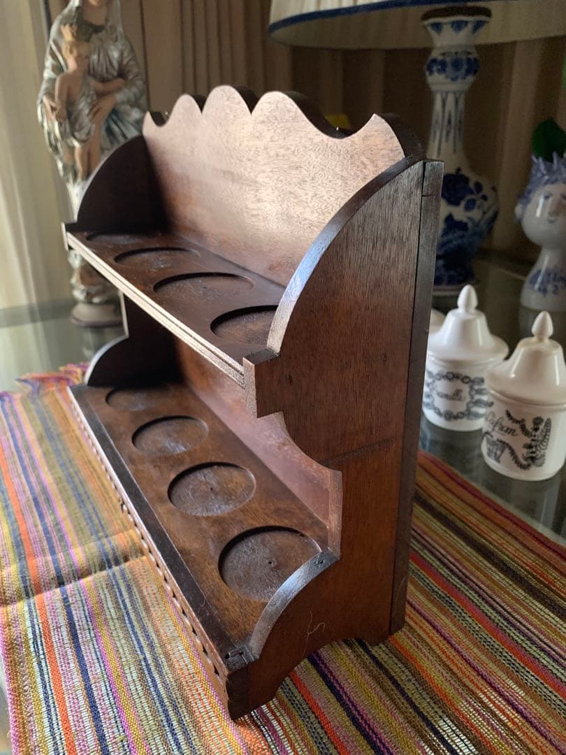 フランス製アンティークキャビネット付きキャニスターセット！カップ美品で使えます！