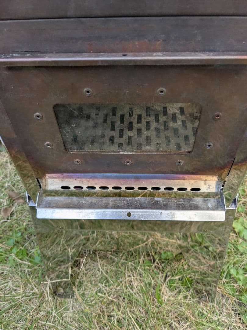 りかん　　笑’s　焚き火の箱　G-neo　別売り煙突、バッファ付き