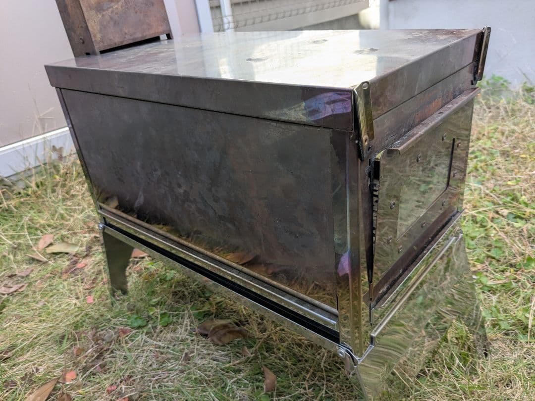 りかん　　笑’s　焚き火の箱　G-neo　別売り煙突、バッファ付き