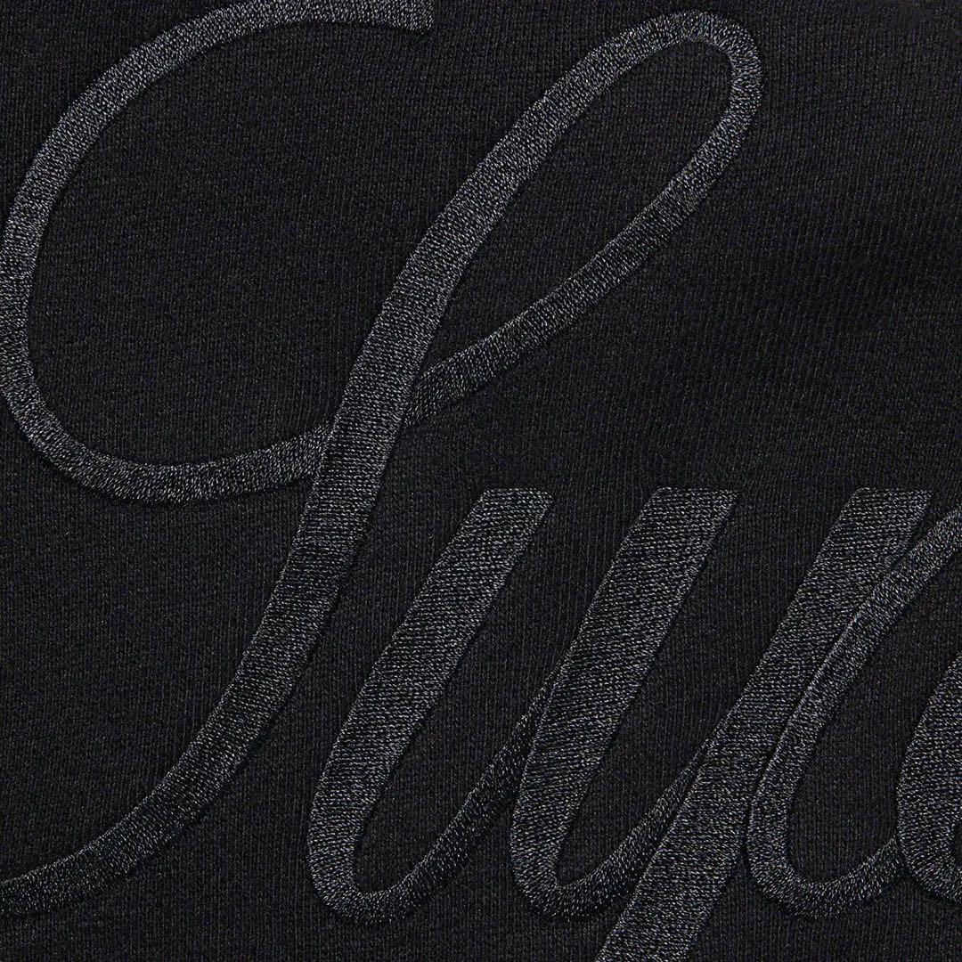 Supreme Fleece Hooded Denim Shirt ブラック