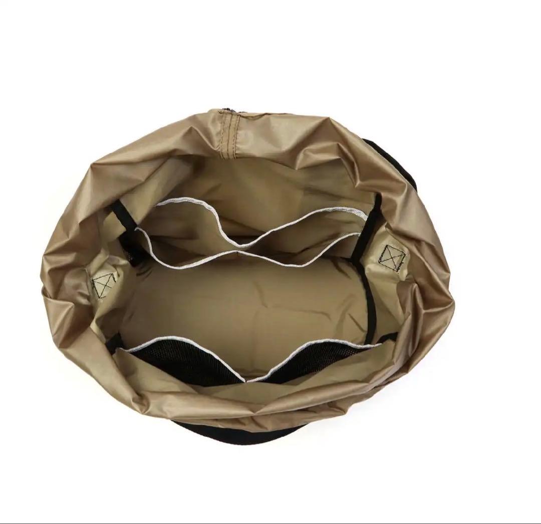 FREDRIK PACKERS 巾着 メッシュ　2WAYバッグ