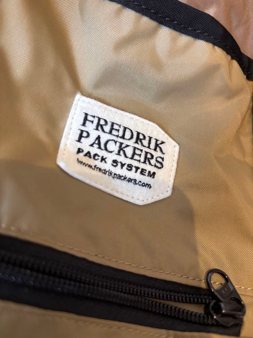 FREDRIK PACKERS 巾着 メッシュ　2WAYバッグ