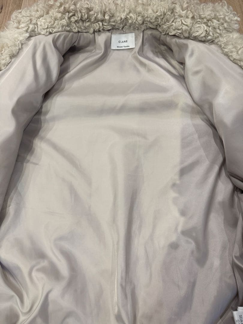 CLANE 田中みな実 CURL FUR SHORT COAT ファーコート