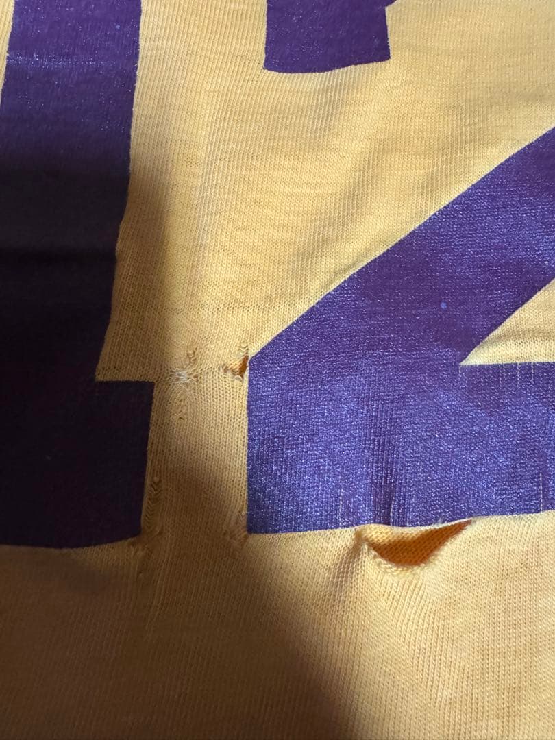 チャンピオン　バータグ　フットボールtシャツ 70s