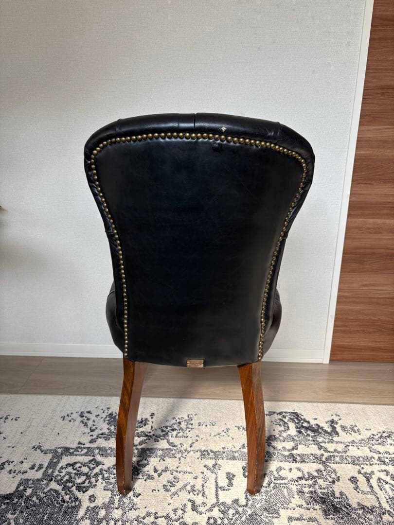 HALO チェスターチェアー レザー 英国家具 ヴィンテージ 定価82,500円