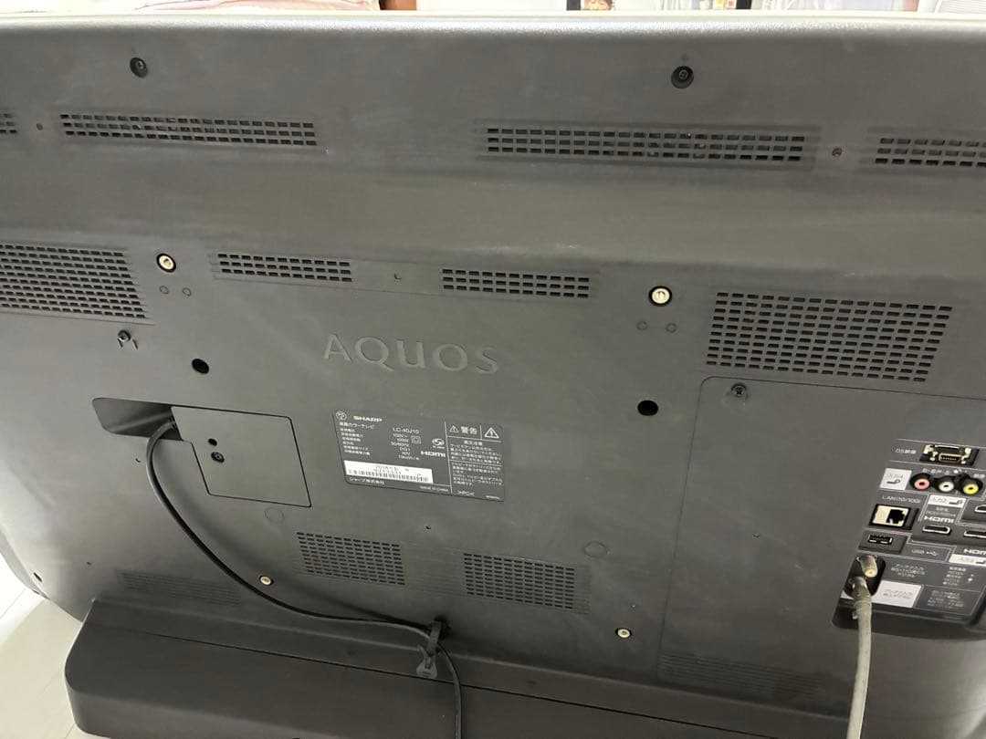 SHARP AQUOS 40インチ テレビ LC-40J10 2014年