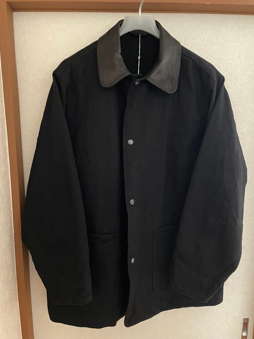 【新品未使用】COMOLI デニムレザーワークジャケット size2 24AW