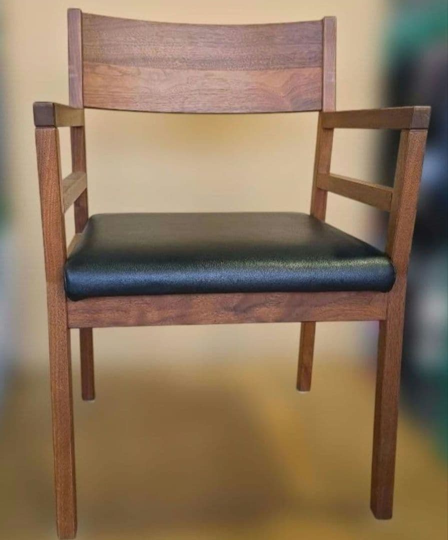 MasterWal アームチェア ブラウン　ウォールナット