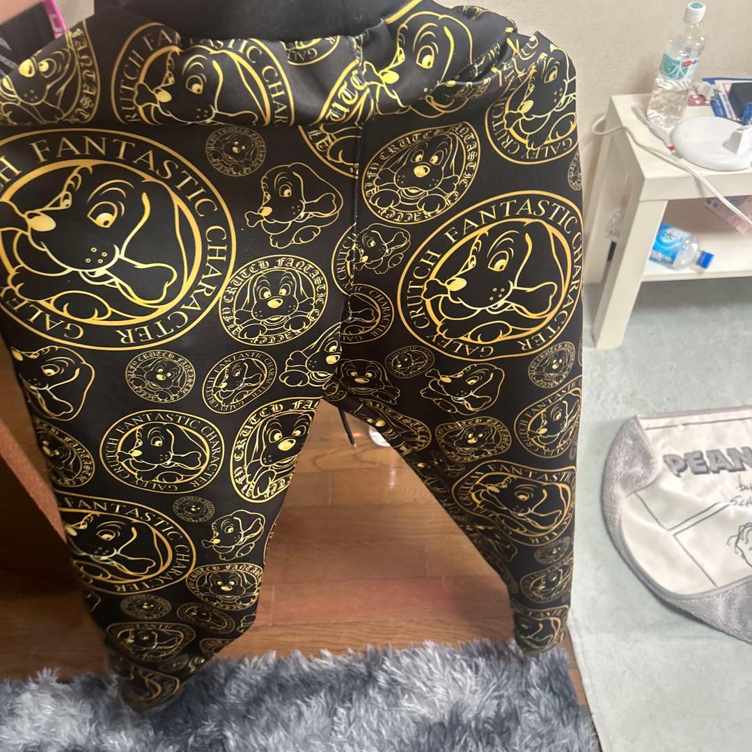 CALFY 犬キャラクタージャージ 黒金