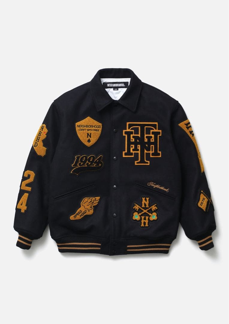 尾*崎様 NEIGHBORHOOD STADIUM JACKET 初売り サイズ