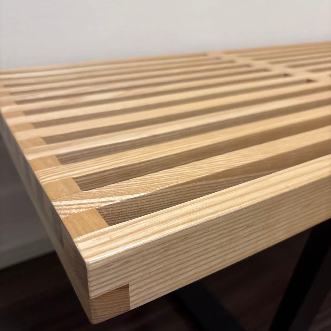 【美品】ジョージ・ネルソン　ネルソンベンチ　リプロダクト品