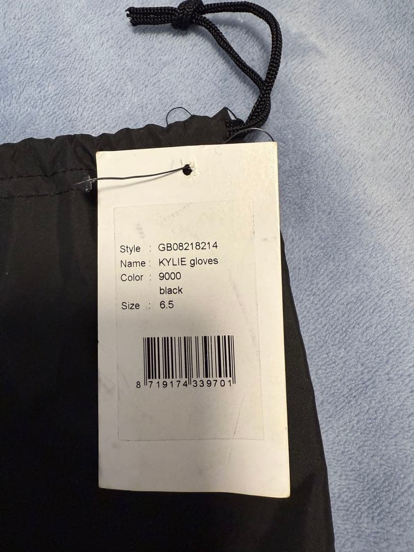 GOLDBERGH ブラック レザーグローブ