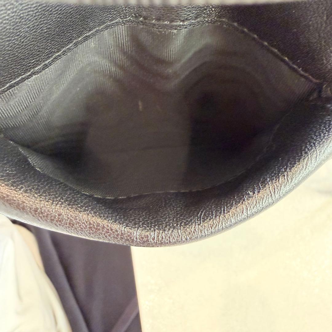 PRADA 黒 三つ折り財布 ブラック プラダ ウォレット ハイブラ