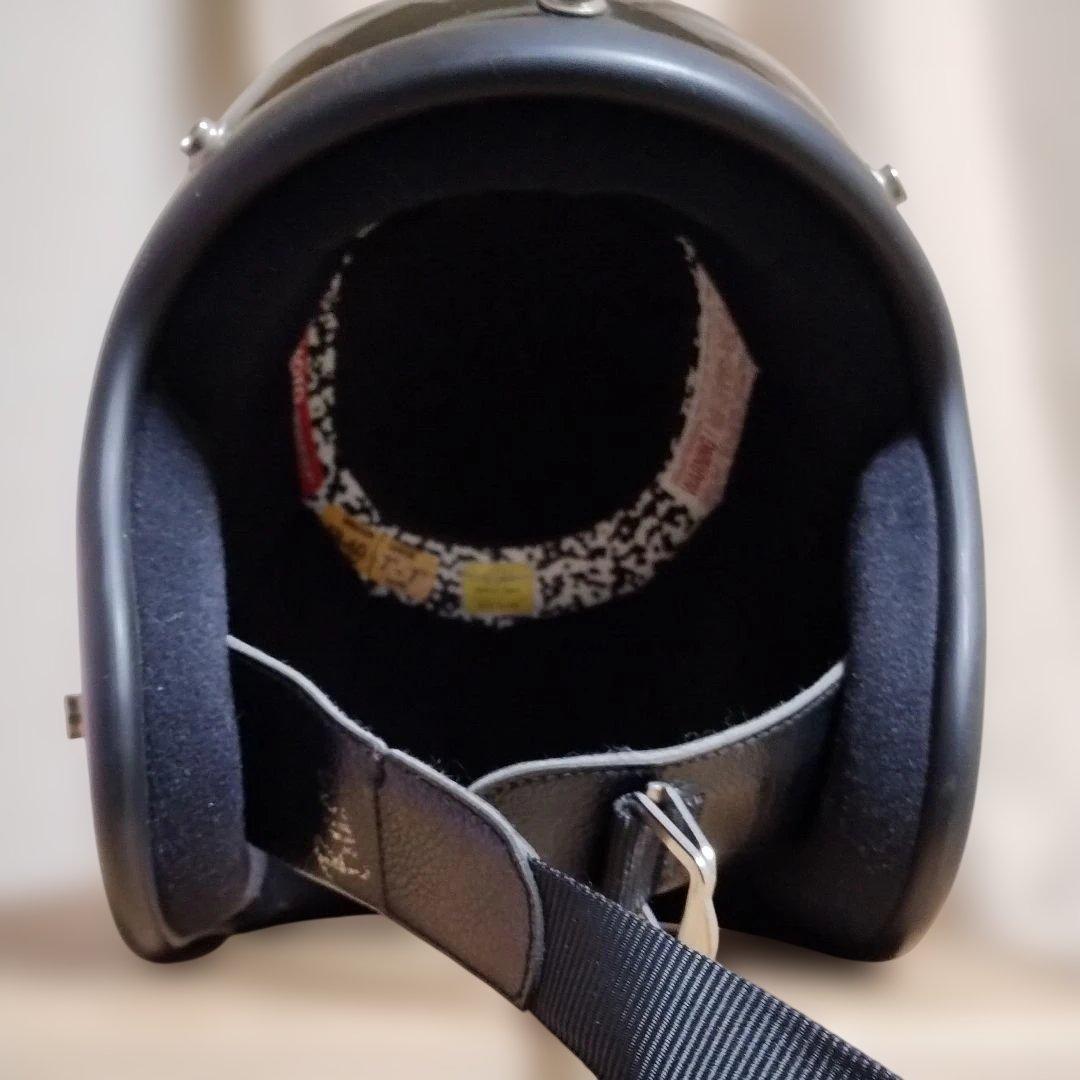 BucoMOTOBUCOブラック ジェットヘルメットM/L（ブコBELLベル