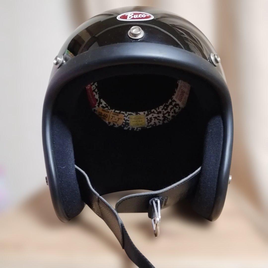 BucoMOTOBUCOブラック ジェットヘルメットM/L（ブコBELLベル