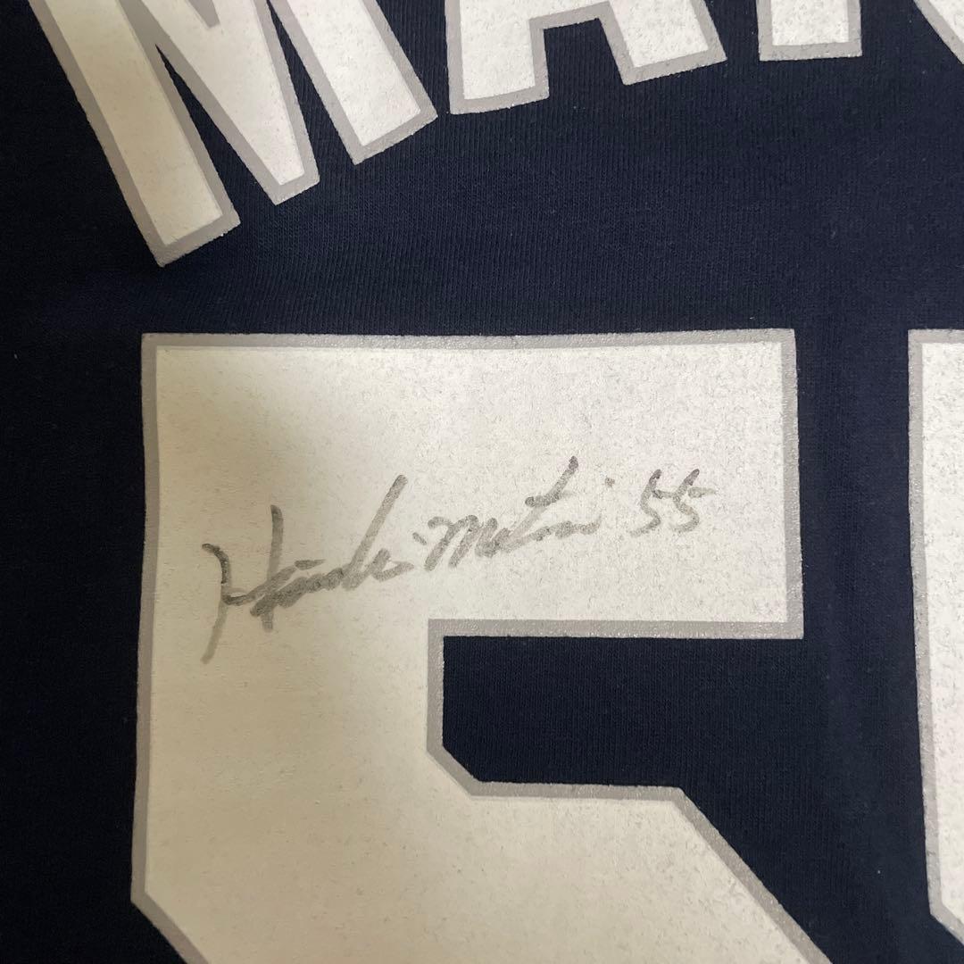 松井秀喜 直筆サイン入り ニューヨーク・ヤンキース(majestic製)