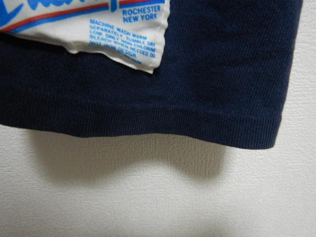 CHAMPION フットボールシャツ フットボールT 80S USA L 無地