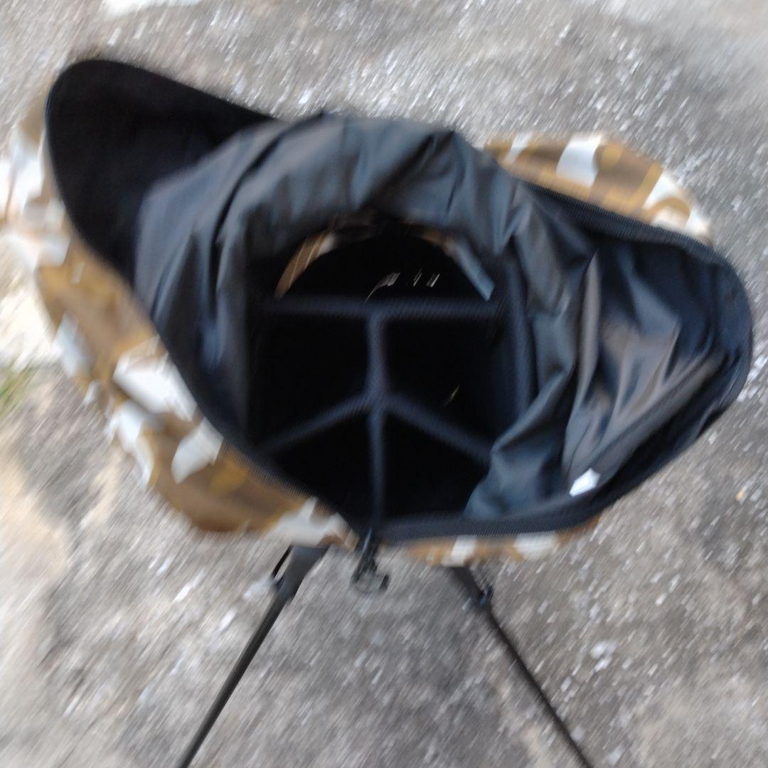 極美品！オークリー茶モカ柄キャディバック