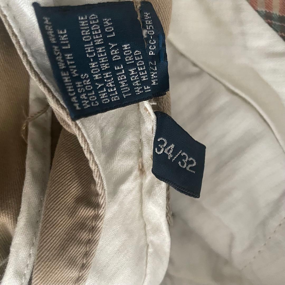POLO RALPH LAUREN レア 珍品 鳥刺繍 ベージュ チノパン