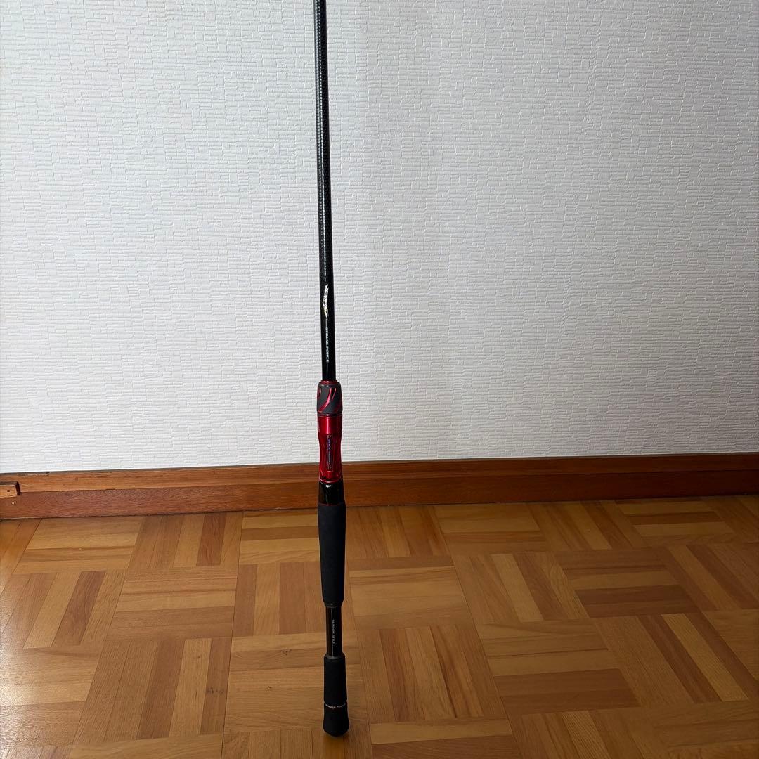 STEEZ STRIKE FORCE バスロッド C72H-SV・AGS