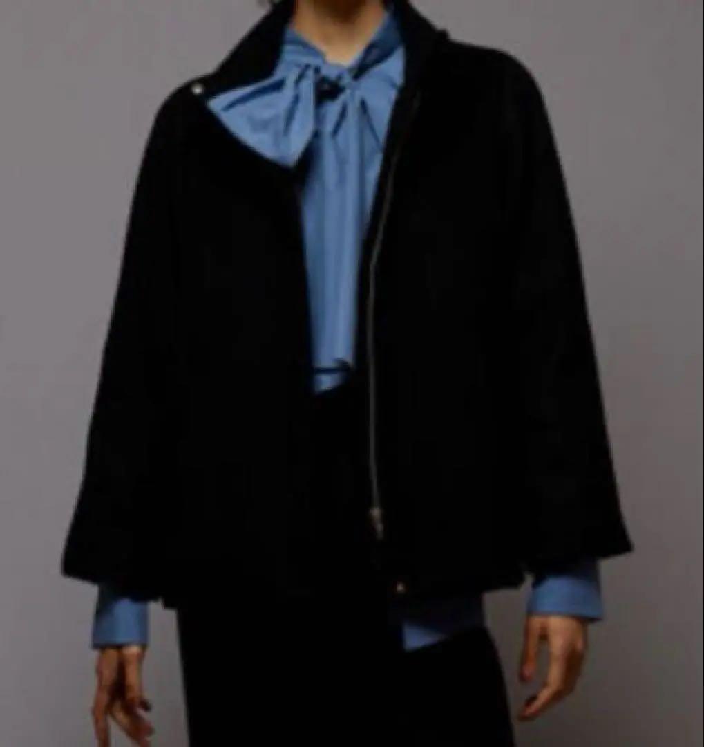 allureville アルアバイル ビーバー スタンドショートコート【M】