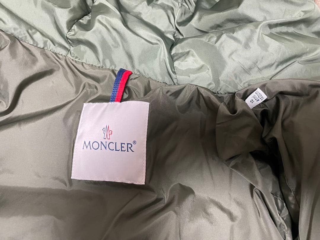 美品 モンクレール ダウンジャケットBYRON バイロン ジュニア カーキ