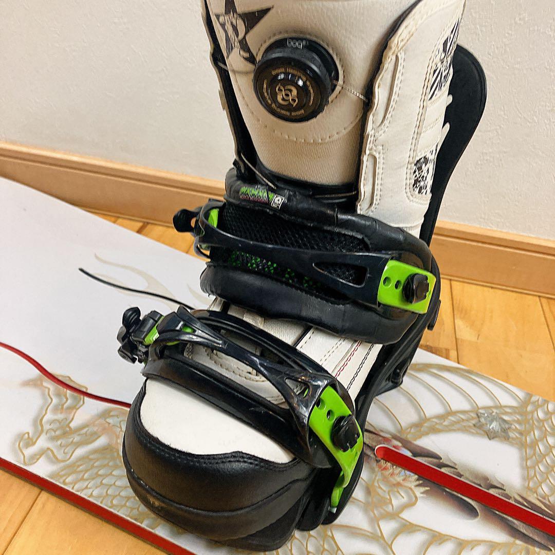 GACKT キスマーク　コラボ　ルージュノワール　スノーボード　ブーツ　セット