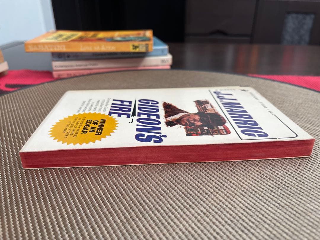 希少　Gideon's Fire J.J. Marric