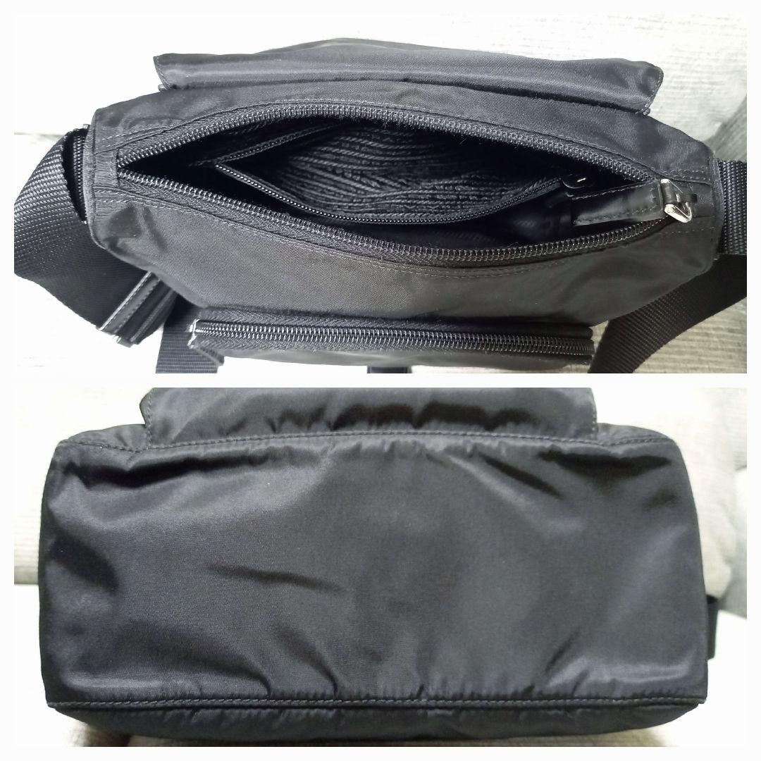 【美品】PRADA VELA ヴェラ BT8994 ショルダーバッグ 黒