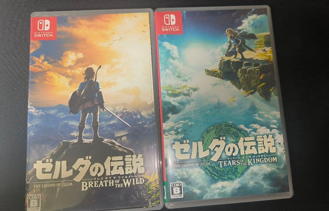 ゼルダの伝説 ブレスオブザワイルド ティアーズオブザキングダム セット