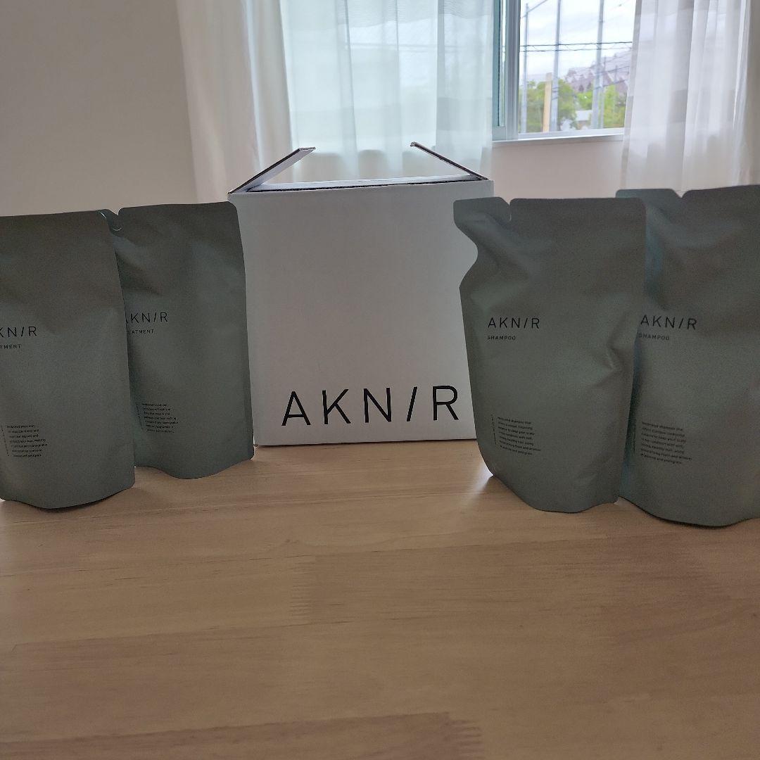 AKNIR シャンプー　トリートメント　四点セット詰め替え