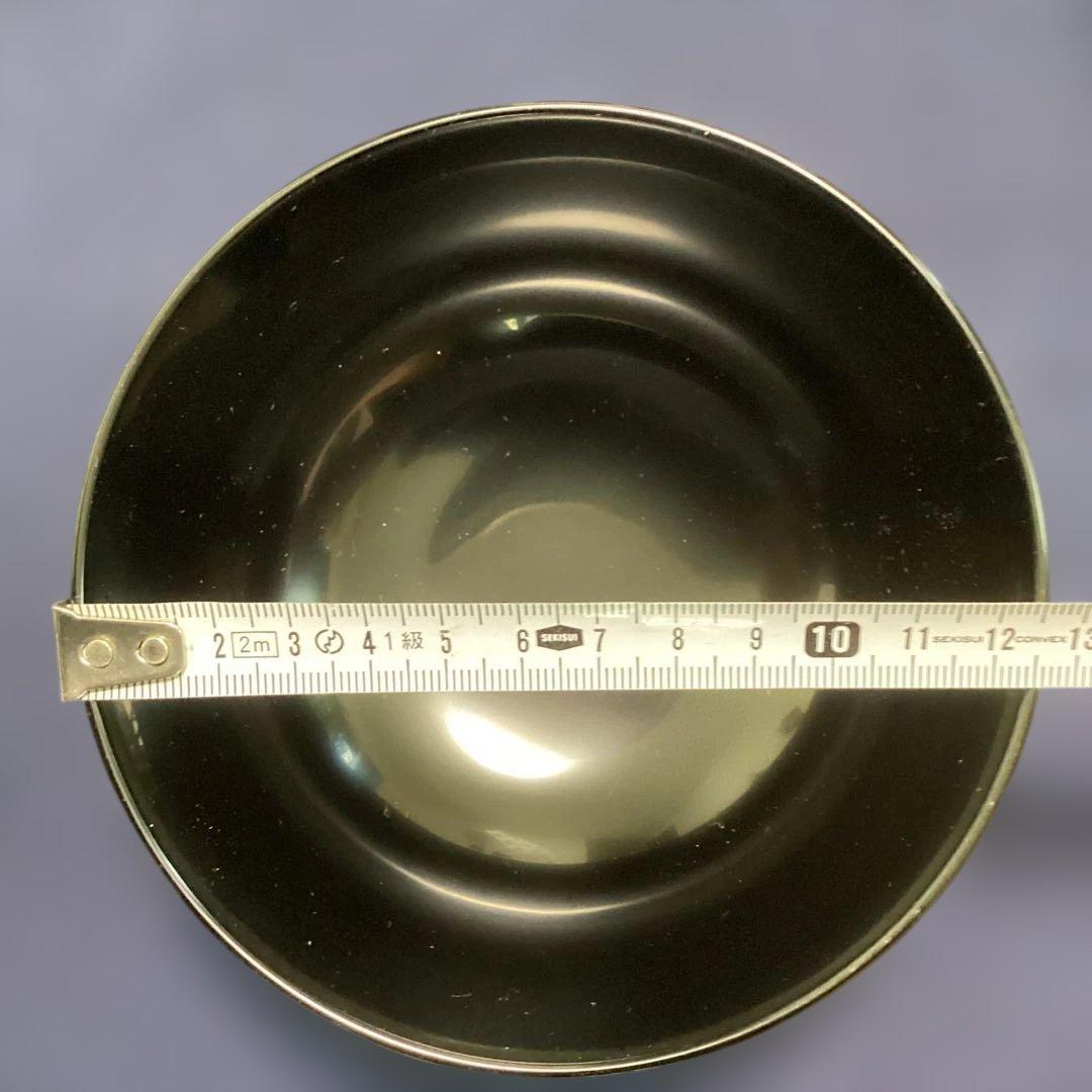 はっちゃん　　木乾黒塗り南天絵椀6客　新品未使用　　　雑煮椀