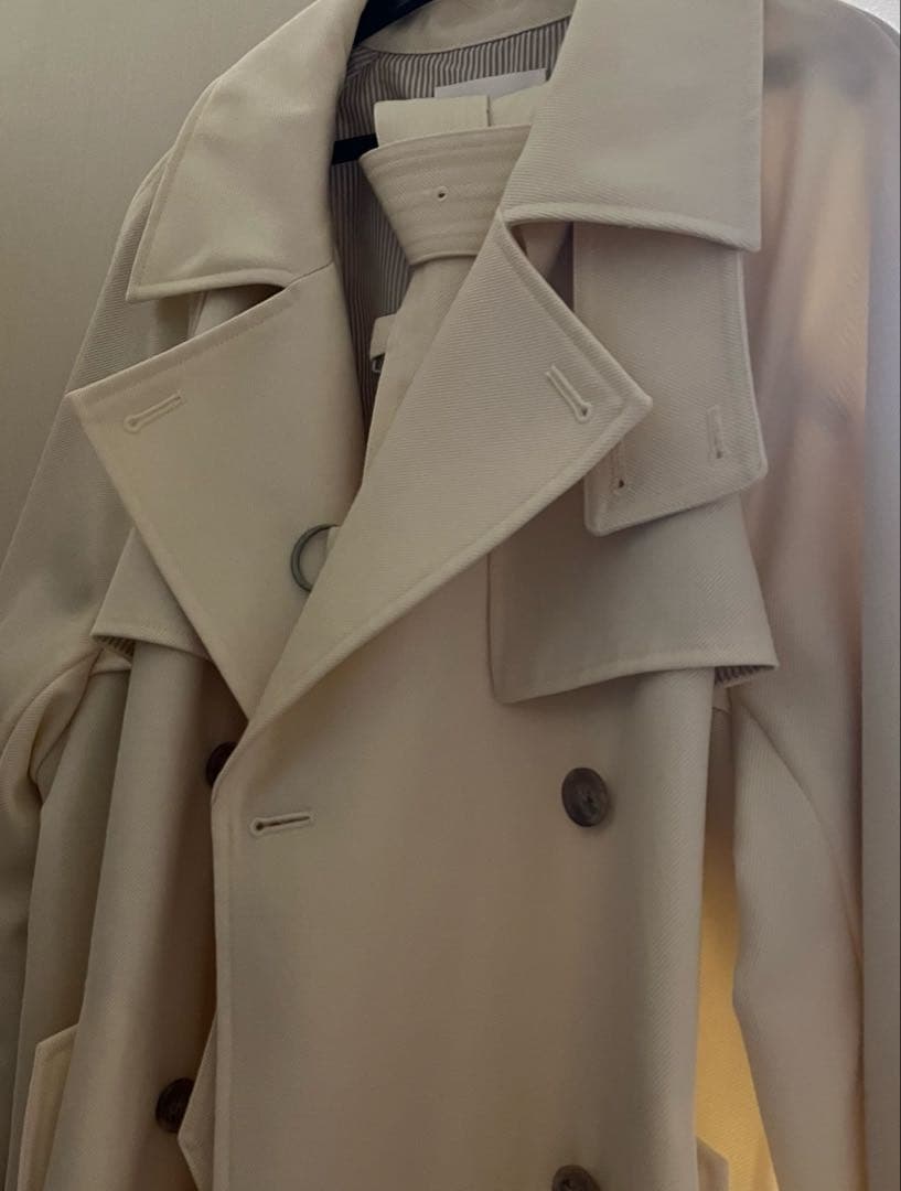 【AMERI】 SUPERIOR FLARE TRENCH COAT sサイズ