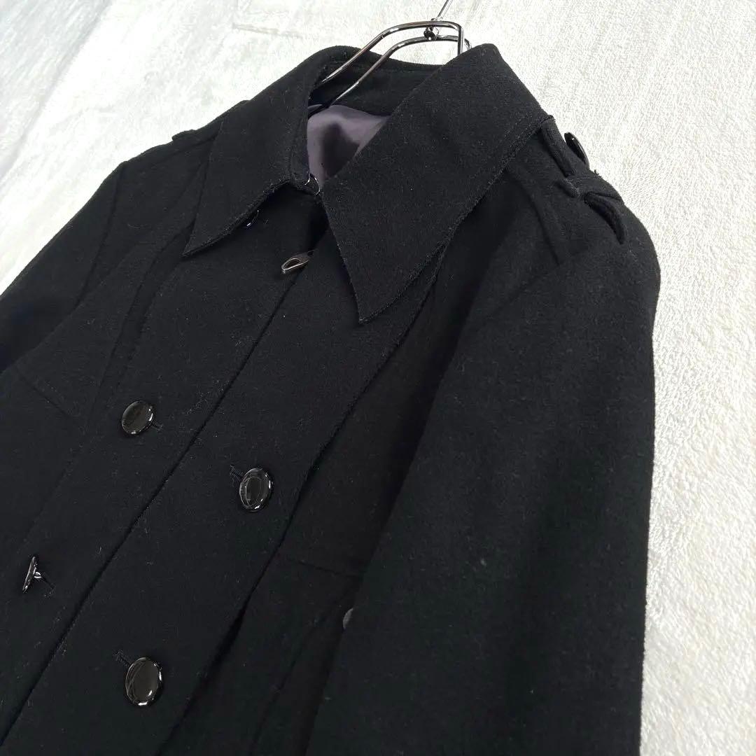 PPFM ピーピーエフエム ナポレオンジャケット S ウール 黒 Y2K 希少