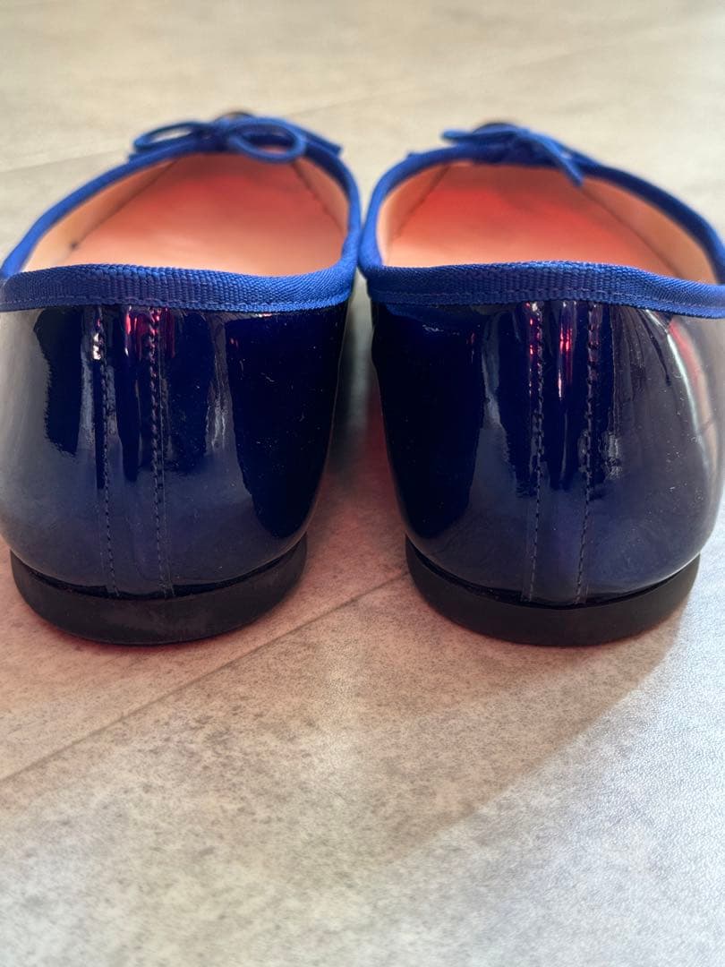 【美品】Repetto エナメル ポインテッドトゥ バレエシューズ