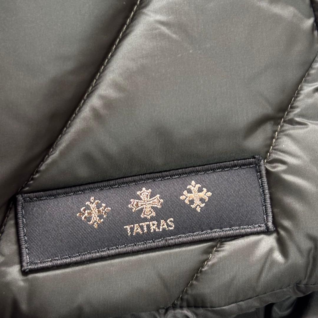 ✨未使用タグ付✨タトラス　TATRAS カーキダウンベストL