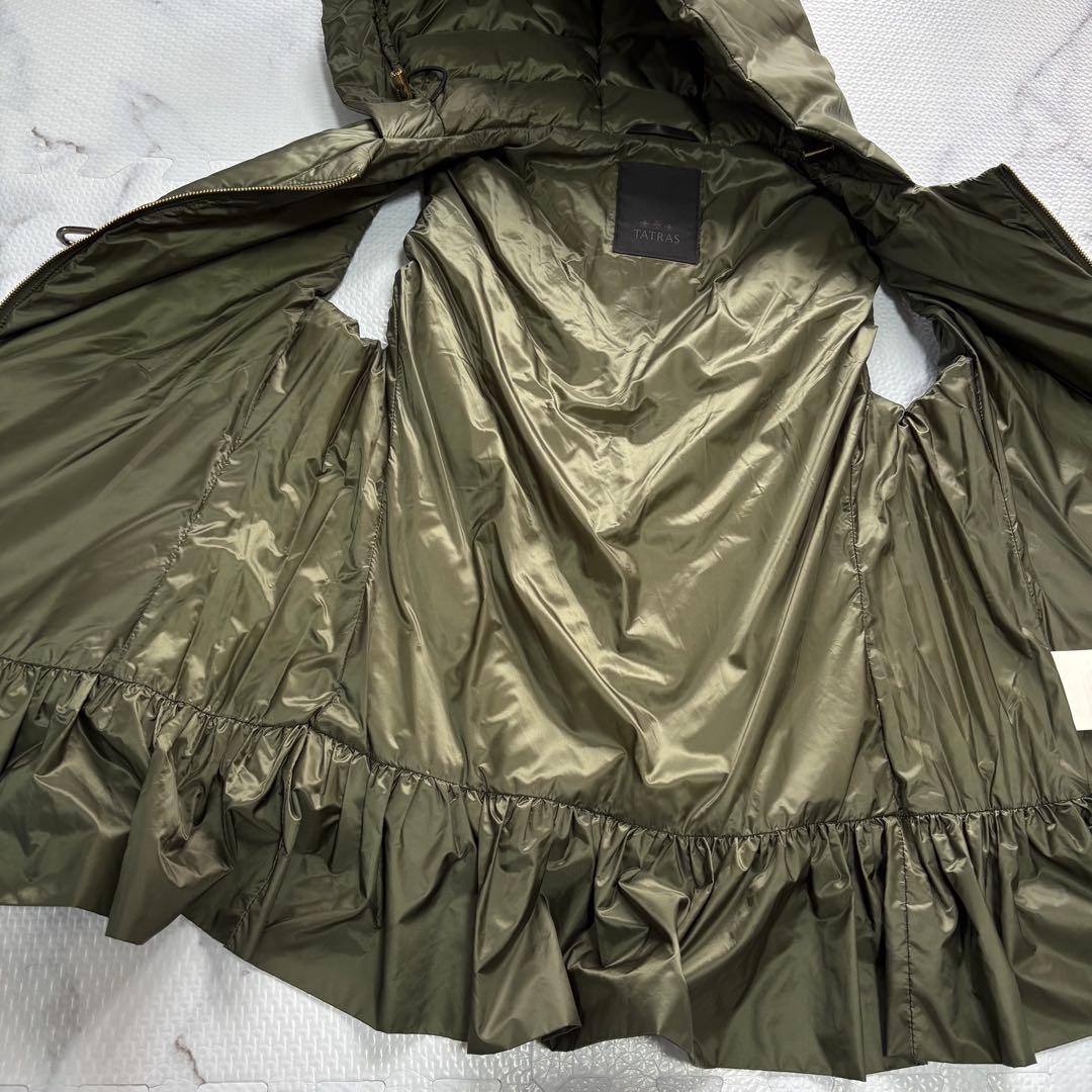 ✨未使用タグ付✨タトラス　TATRAS カーキダウンベストL