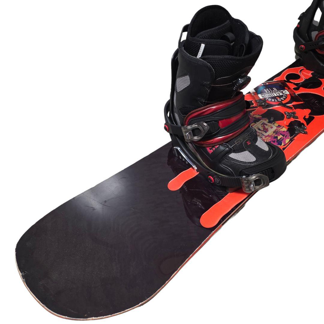 サロモン サボタージュ 156cm SP3 Mサイズ スノボセット ブーツ付き