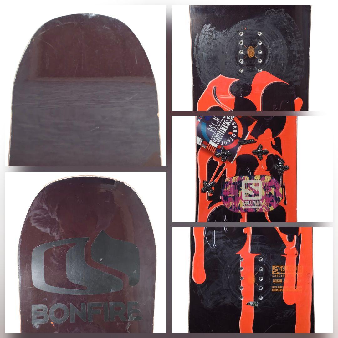 サロモン サボタージュ 156cm SP3 Mサイズ スノボセット ブーツ付き