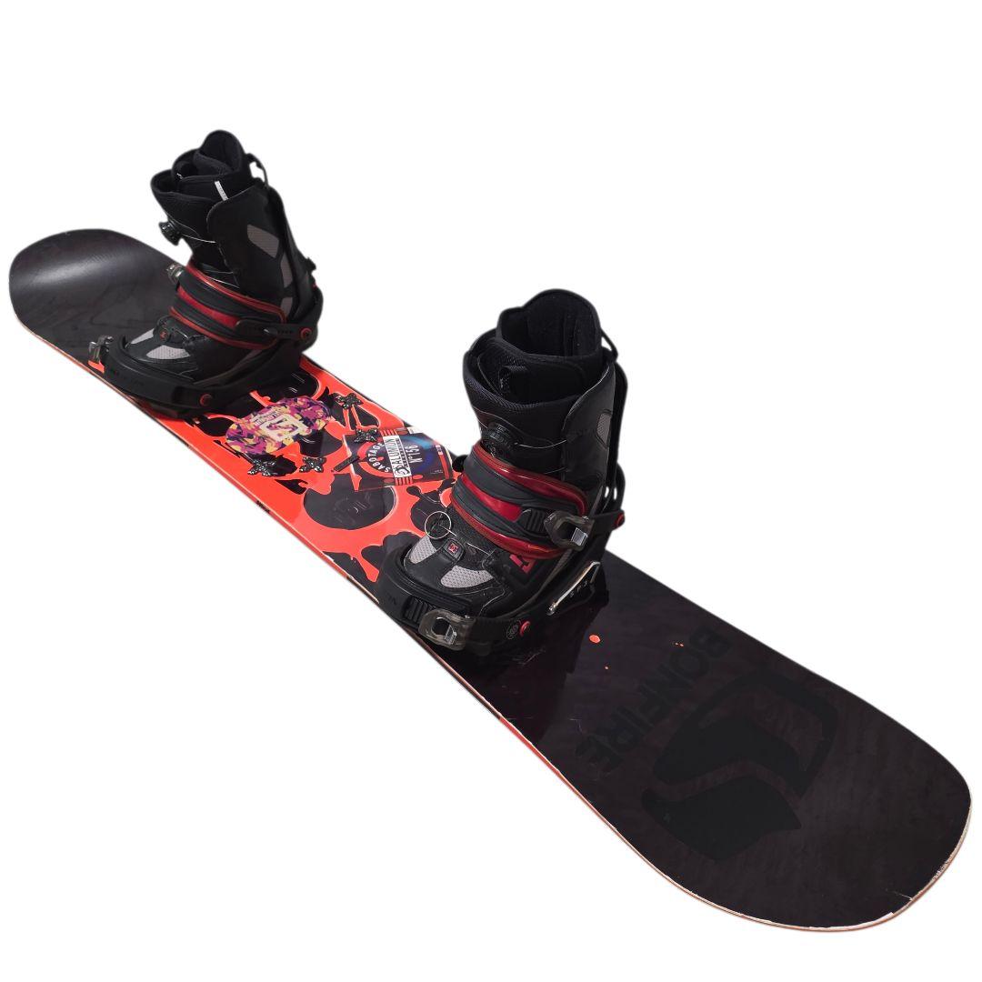 サロモン サボタージュ 156cm SP3 Mサイズ スノボセット ブーツ付き