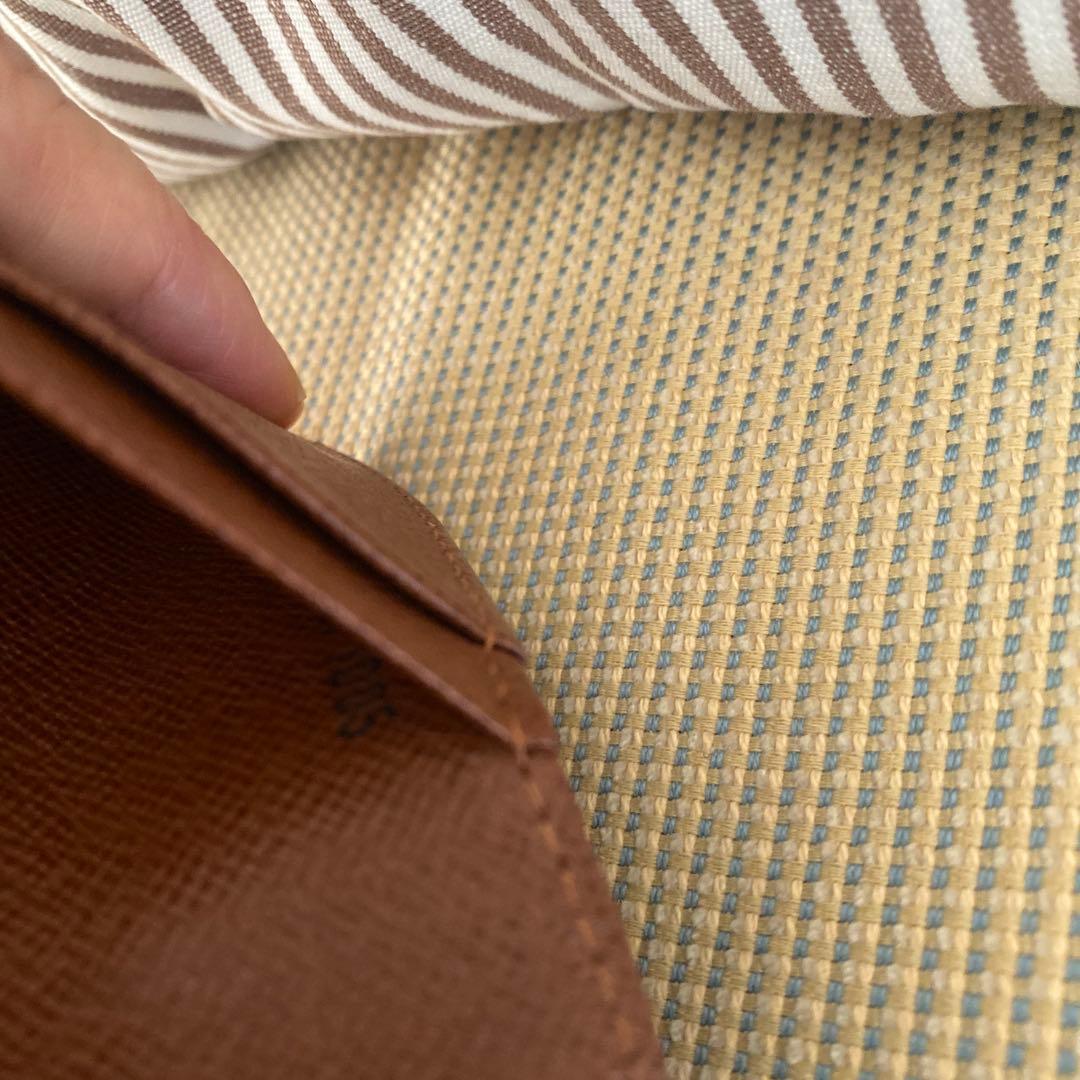 ルイヴィトン ポルトフォイユ トレゾール モノグラム 二つ折り財布　極美品