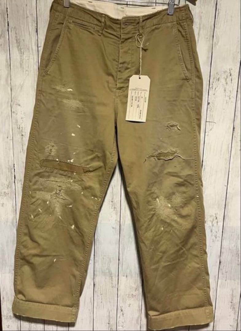 フルカウント FULLCOUNT Army Chino 41 Khaki
