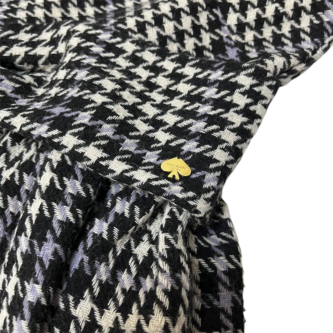 【新品未使用】ケイトスペード 千鳥柄ジャンパースカート　ワンピース　160